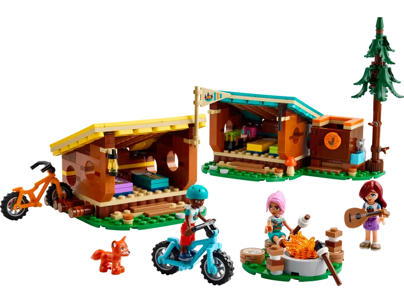 Picture of LEGO Friends 42624 Adventure Camp Cosy Cabins