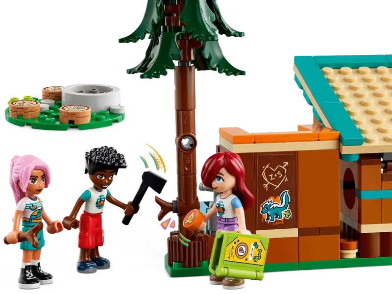 Picture of LEGO Friends 42624 Adventure Camp Cosy Cabins