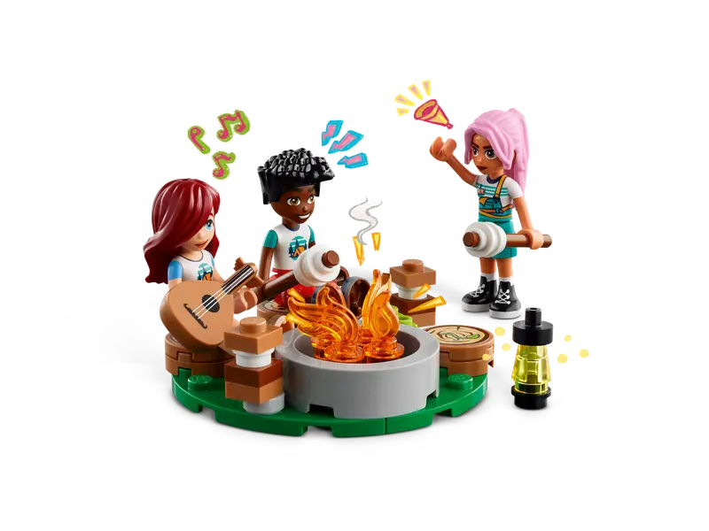 Picture of LEGO Friends 42624 Adventure Camp Cosy Cabins