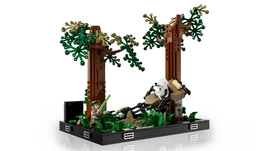 Picture of LEGO Star Wars 75353 Endor™ Speeder Chase Diorama