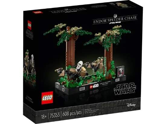 Picture of LEGO Star Wars 75353 Endor™ Speeder Chase Diorama