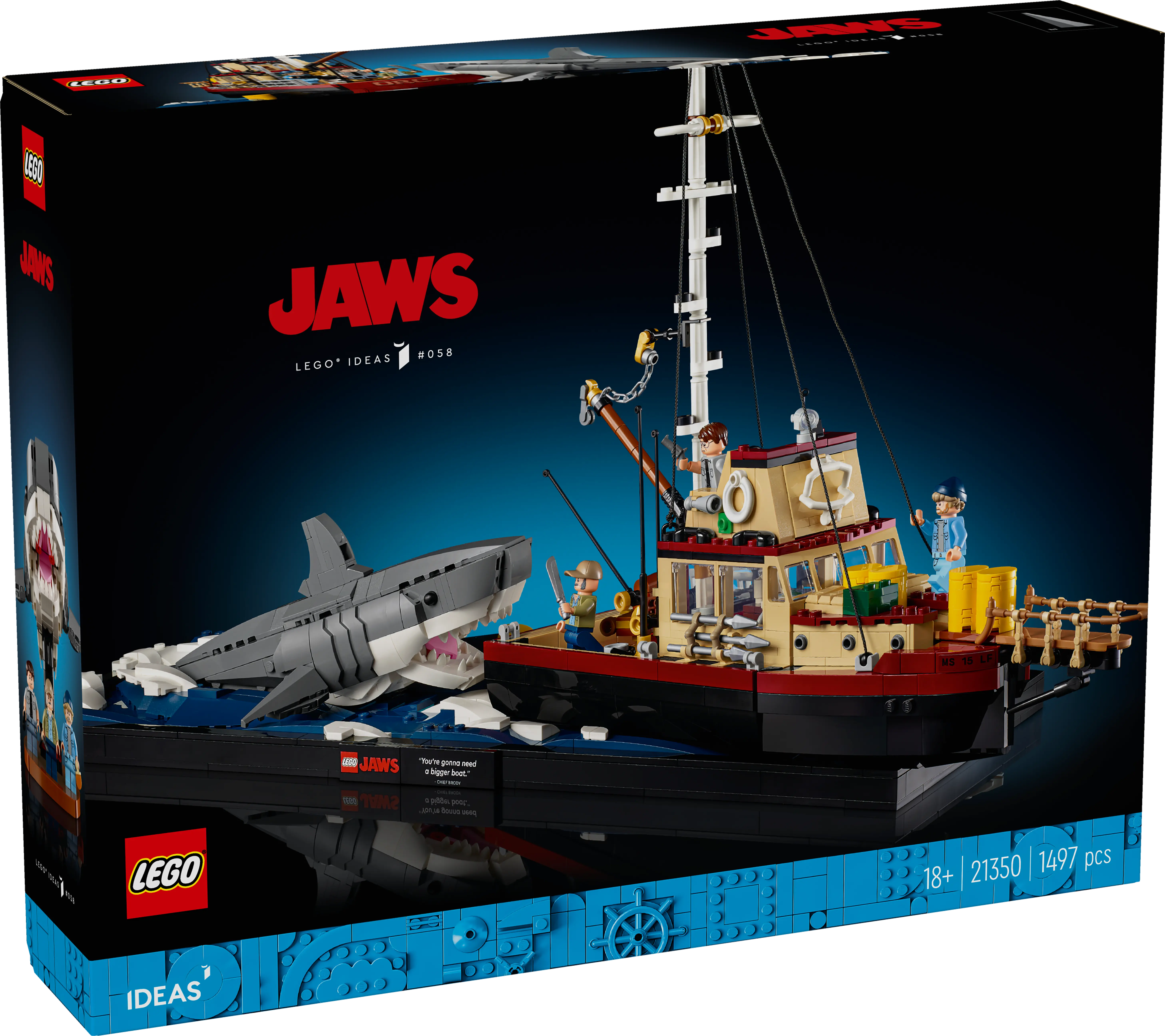 Picture of LEGO IDEAS 21350 Jaws