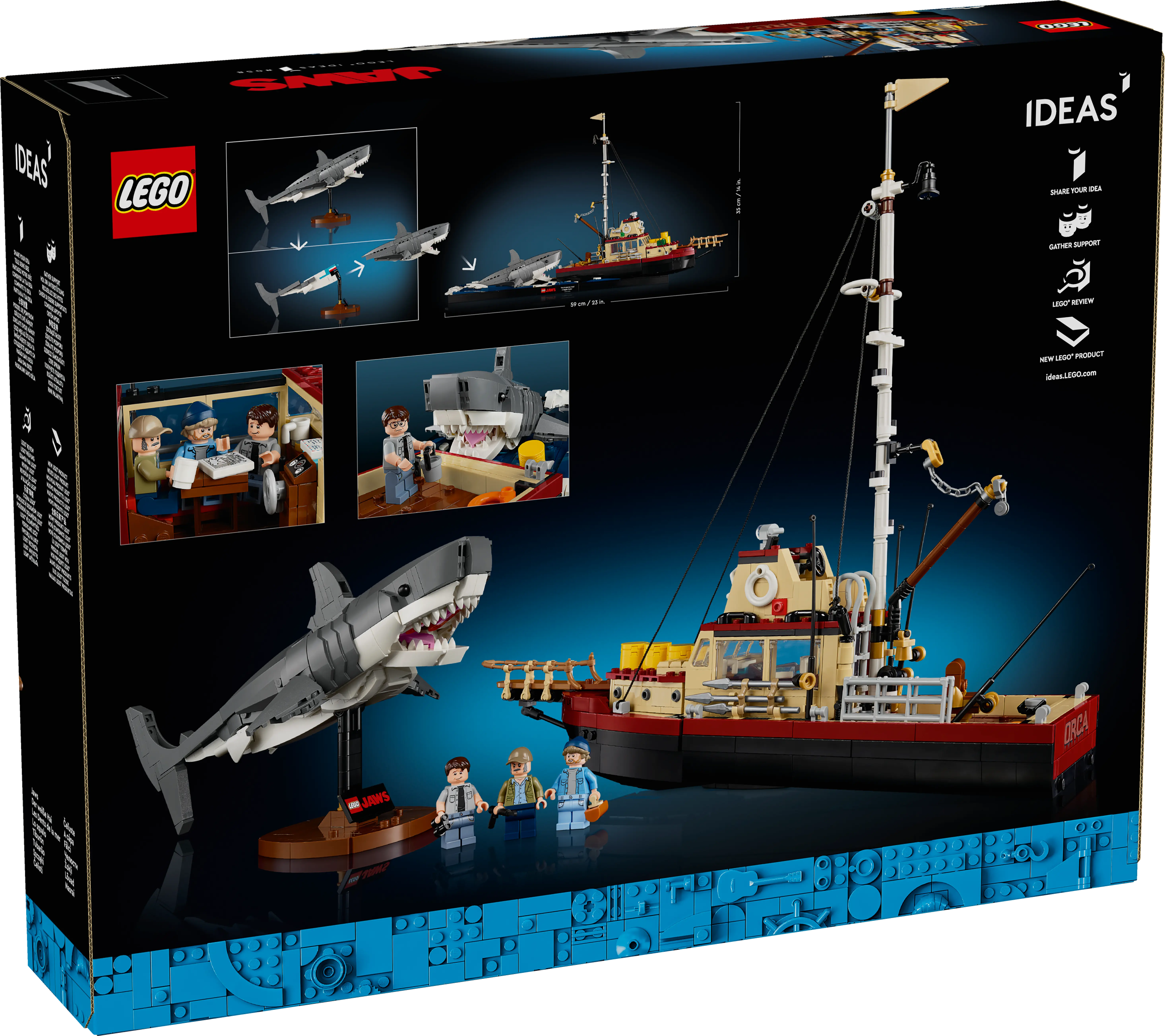 Picture of LEGO IDEAS 21350 Jaws