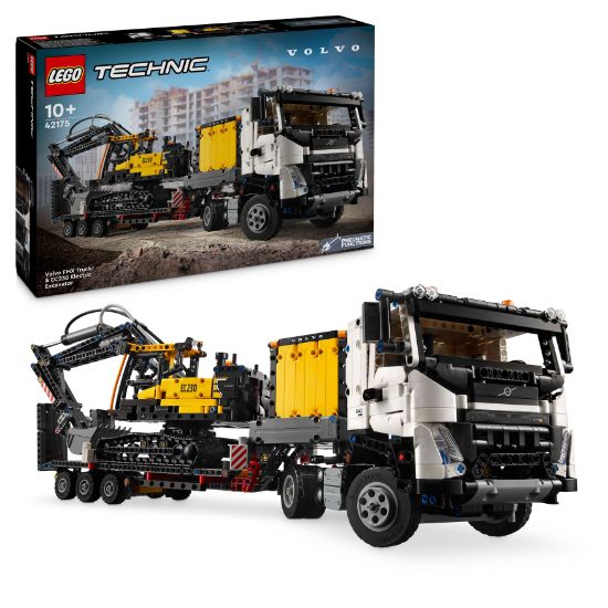 Picture of LEGO Technic 42175  Volvo FMX Truck & EC230 Electric Excavator 