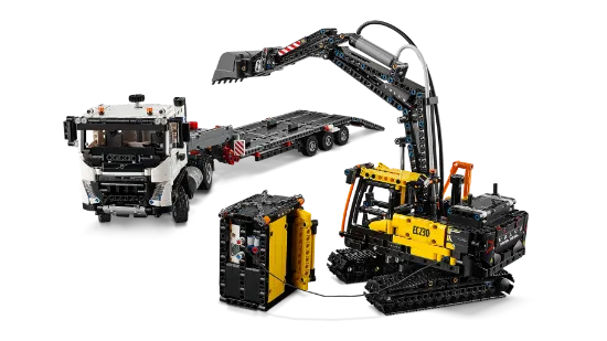 Picture of LEGO Technic 42175  Volvo FMX Truck & EC230 Electric Excavator 