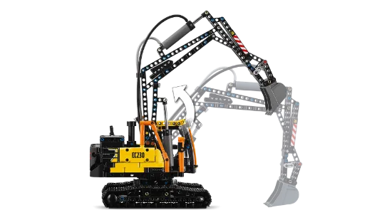 Picture of LEGO Technic 42175  Volvo FMX Truck & EC230 Electric Excavator 