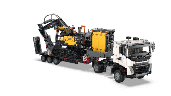 Picture of LEGO Technic 42175  Volvo FMX Truck & EC230 Electric Excavator 