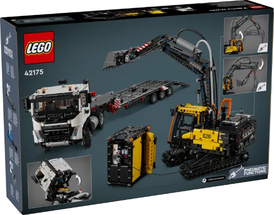 Picture of LEGO Technic 42175  Volvo FMX Truck & EC230 Electric Excavator 