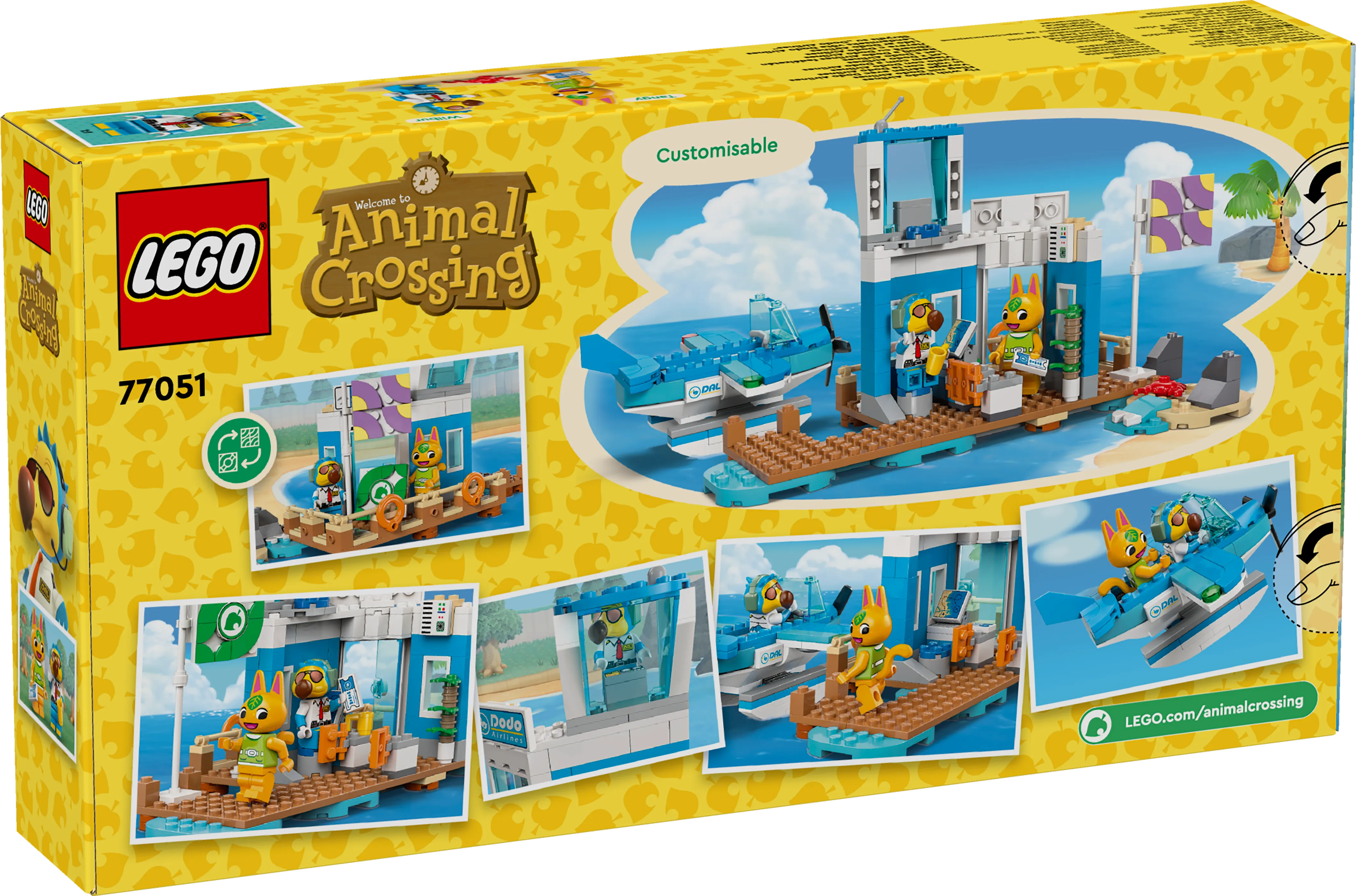 Picture of LEGO Animal Crossing 77051 Fly with Dodo Airlines