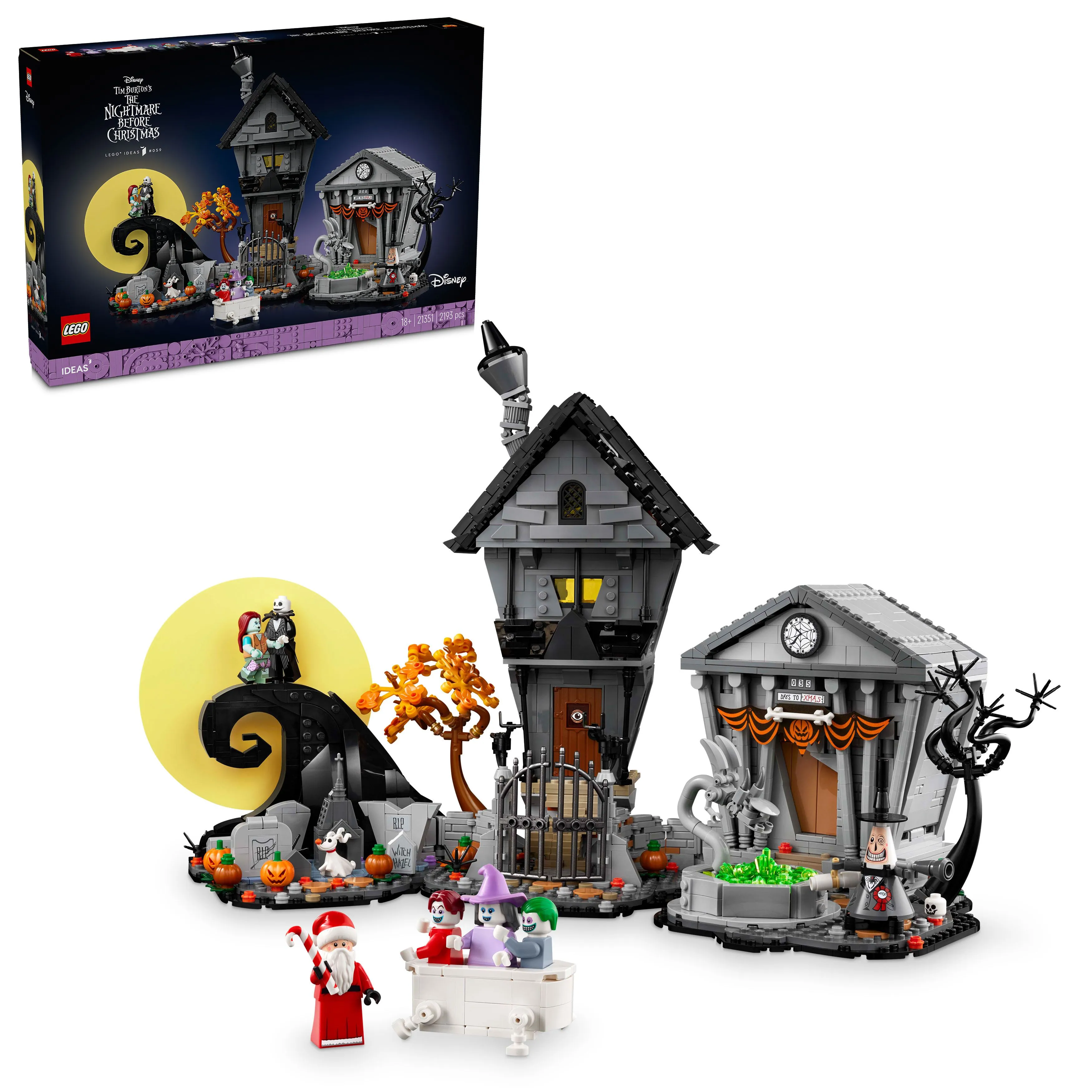 Picture of LEGO IDEAS 21351 Disney Tim Burton's The Nightmare Before Christmas