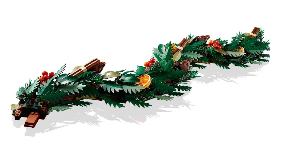 Picture of LEGO Icons 10340  Wreath-Making Kit, Holiday Home Decor Set