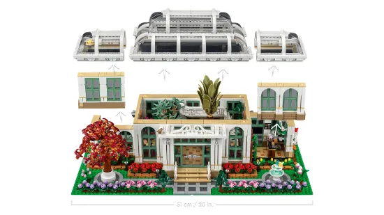 Picture of LEGO IDEAS 21353 The Botanical Garden