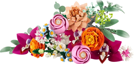 Picture of LEGO Botanicals 10342 Pretty Pink Flower Bouquet 