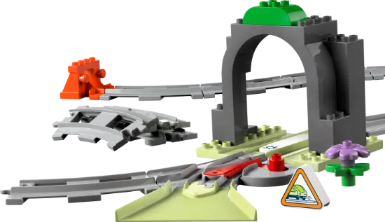 Picture of LEGO DUPLO Town 10425 Train Tunnel and Tracks Expansion Set