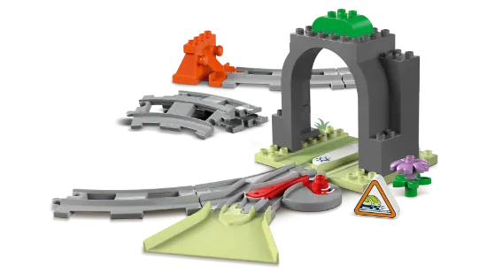 Picture of LEGO DUPLO Town 10425 Train Tunnel and Tracks Expansion Set