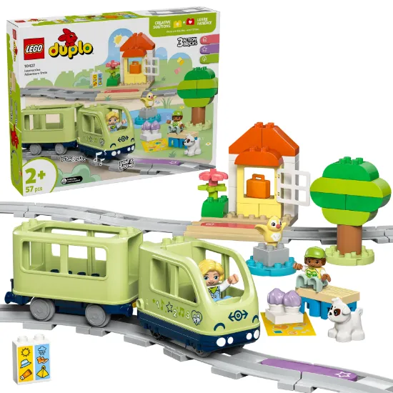 Picture of LEGO DUPLO Town 10427 Interactive Adventure Train 