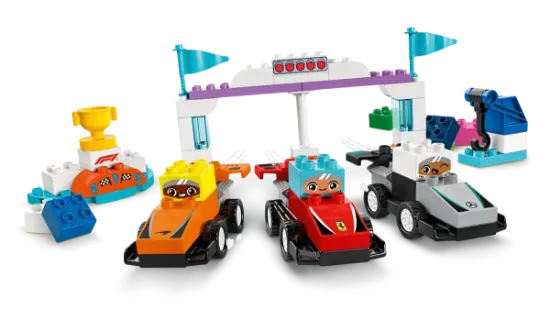 Picture of LEGO DUPLO Town 10445 F1 Team Race Cars & Drivers