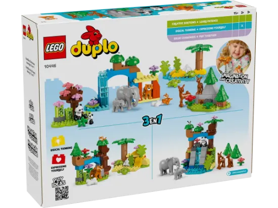 Picture of LEGO DUPLO Town 10446 3in1 Wild Animal Families 