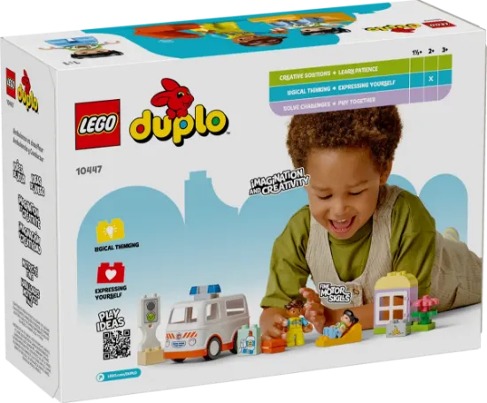 Picture of LEGO DUPLO Town 10447 Ambulance & Driver 