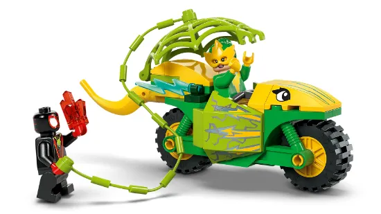 Picture of LEGO Marvel Spidey And His Amazing Friends 11198 Spin and Electro Dinosaur Vehicle Chase