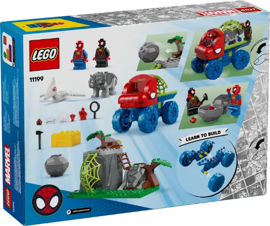 Picture of LEGO Marvel Spidey And His Amazing Friends 11199 Team Spidey Dino Crawler Rescue