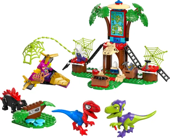 Picture of LEGO Marvel Spidey And His Amazing Friends 11200 Spidey and Gobby Raptor Battle at Tree House HQ 