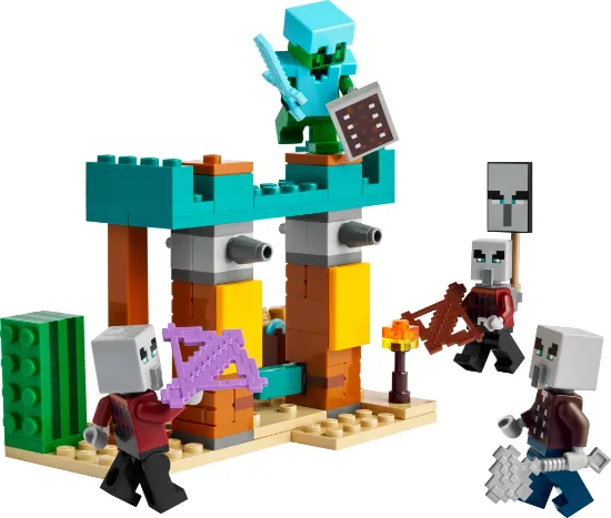 Picture of LEGO Minecraft 21267 The Illager Desert Patrol 