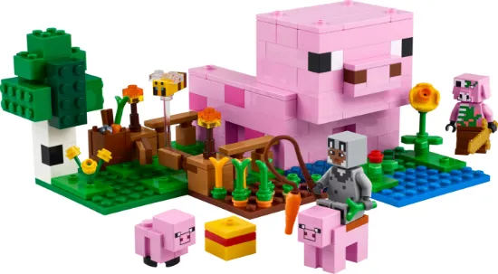 Picture of LEGO Minecraft 21268 The Baby Pig House