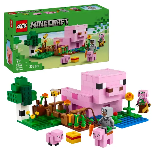 Picture of LEGO Minecraft 21268 The Baby Pig House