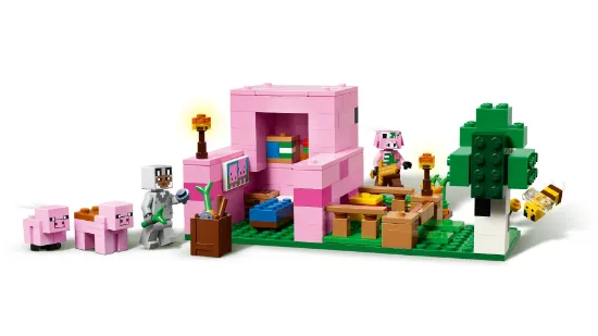 Picture of LEGO Minecraft 21268 The Baby Pig House