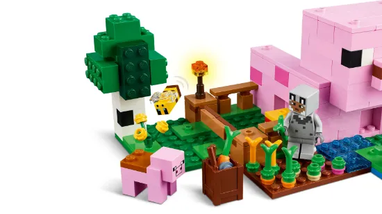 Picture of LEGO Minecraft 21268 The Baby Pig House