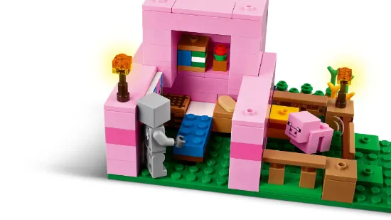 Picture of LEGO Minecraft 21268 The Baby Pig House