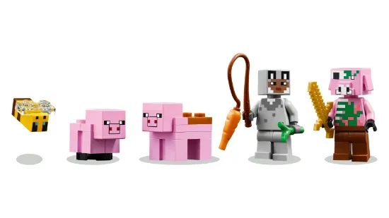 Picture of LEGO Minecraft 21268 The Baby Pig House