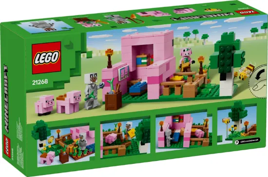 Picture of LEGO Minecraft 21268 The Baby Pig House