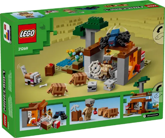 Picture of LEGO Minecraft 21269 The Armadillo Mine Expedition 