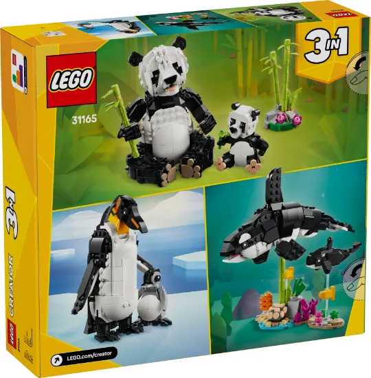 Picture of LEGO Creator 3in1 31165 Wild Animals: Panda Family