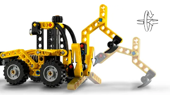 Picture of LEGO Technic 42197 Backhoe Loader 