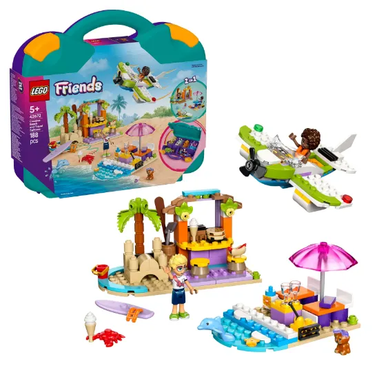 Picture of LEGO 42672 Friends Creative Beach and Travel Suitcase