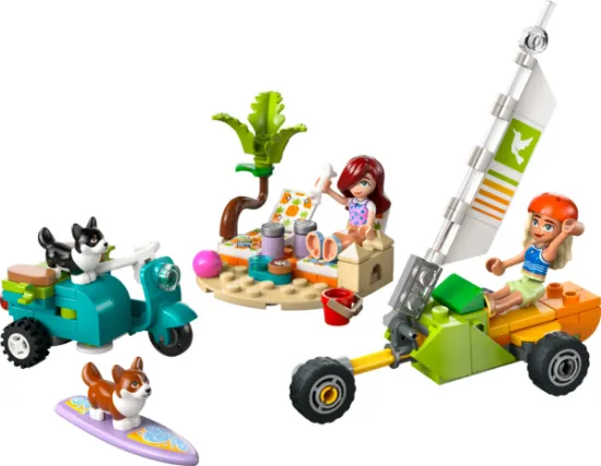 Picture of LEGO Friends 42641 Surfing Dogs and Scooter Adventure 