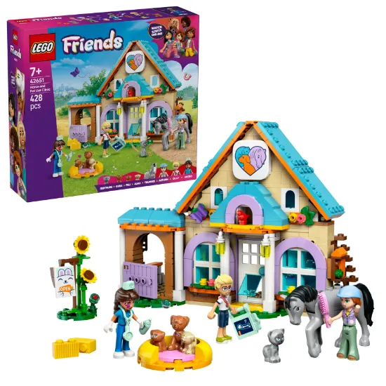 Picture of LEGO Friends 42651 Horse and Pet Vet Clinic 