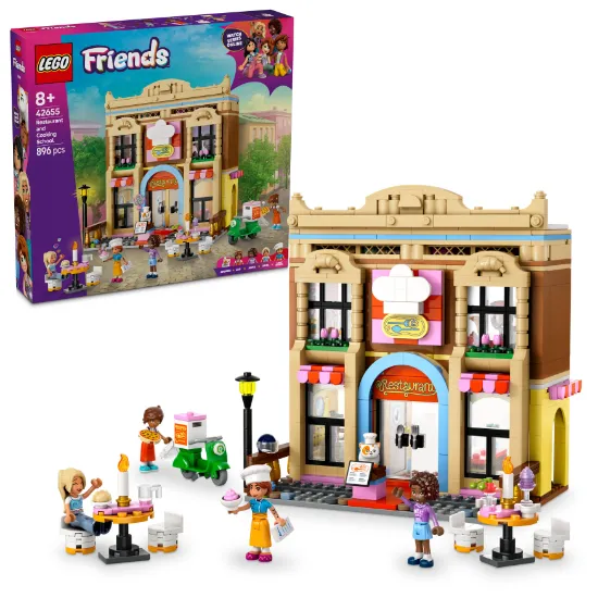 Picture of LEGO Friends 42655 Restaurant and Cooking School 