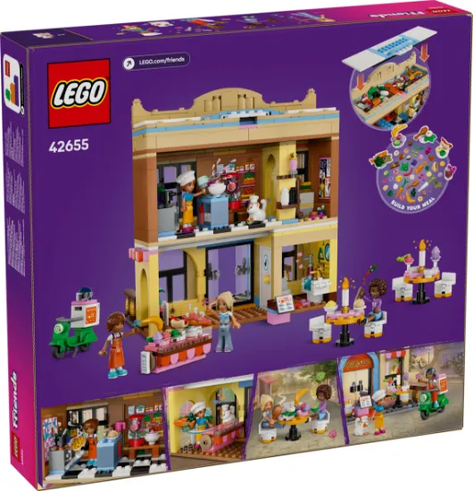 Picture of LEGO Friends 42655 Restaurant and Cooking School 