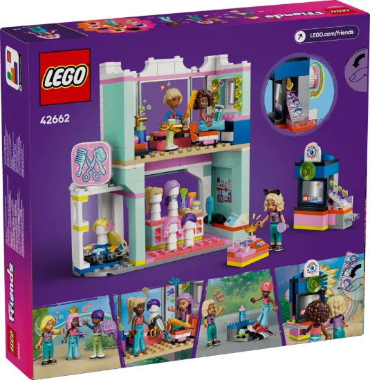 Picture of LEGO Friends 42662 Hair Salon and Accessories Shop