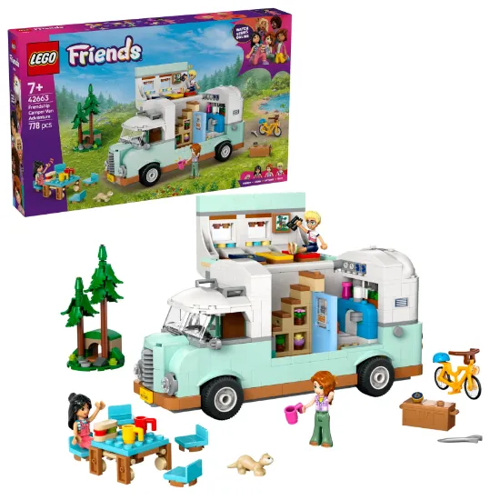 Picture of LEGO Friends 42663 Friendship Camper Van Adventure 