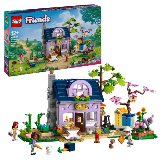 Picture of LEGO Friends 42669 Beekeepers House and Flower Garden