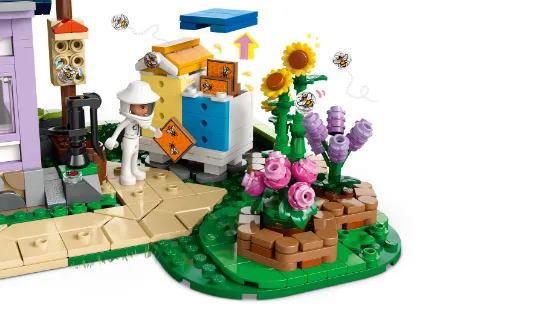 Picture of LEGO Friends 42669 Beekeepers House and Flower Garden