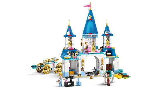 Picture of LEGO Disney Princess 43275 Cinderella Castle & Horse Carriage 