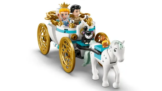 Picture of LEGO Disney Princess 43275 Cinderella Castle & Horse Carriage 