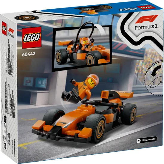 Picture of LEGO City 60442 F1 Driver with McLaren Race Car 