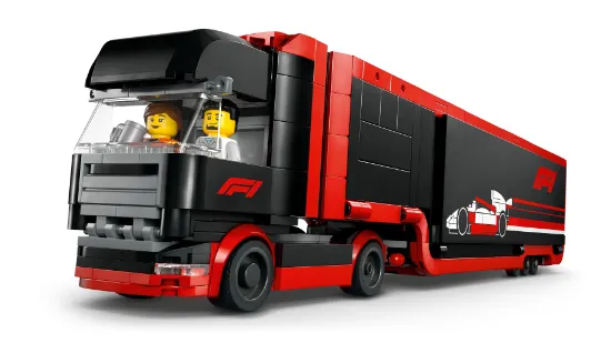 Picture of LEGO City 60445 F1 Truck with RB20 & AMR24 F1 Cars